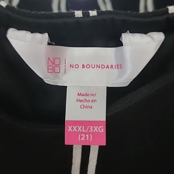 Black And white Romper XXL / 3XG - Picture 3 of 6